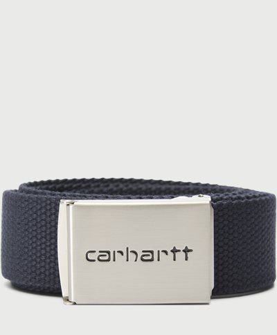Carhartt WIP Belts CLIP BELT CHROME. I019176 Blue